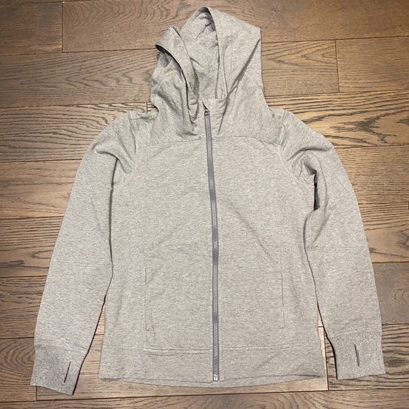 Lululemon Belle Hoodie Heathered Medium Grey, 4 - Picture 7 of 9